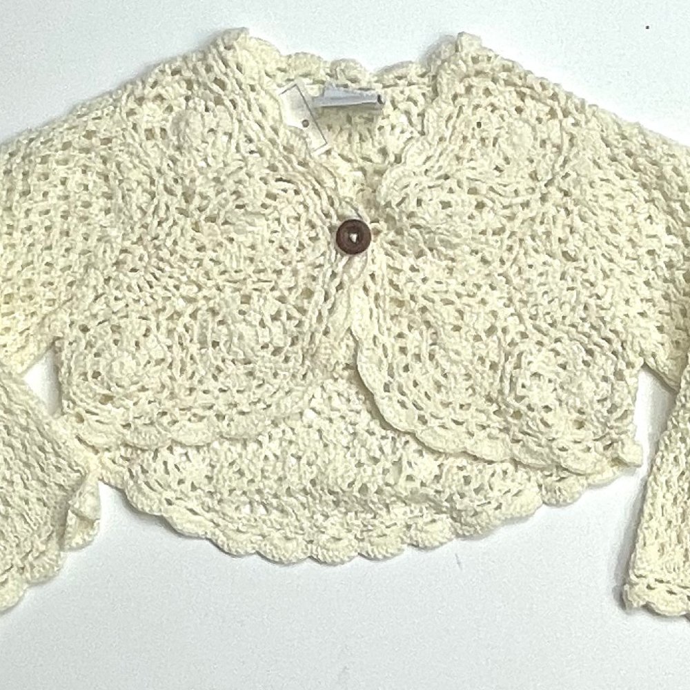 New Baby Gap Girls Knit Cardigan sz 3-6m